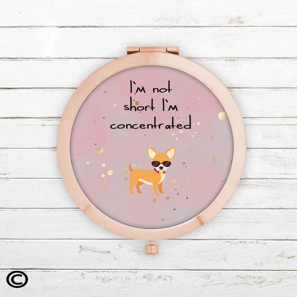 Funny Motivational Compact Mirrors
